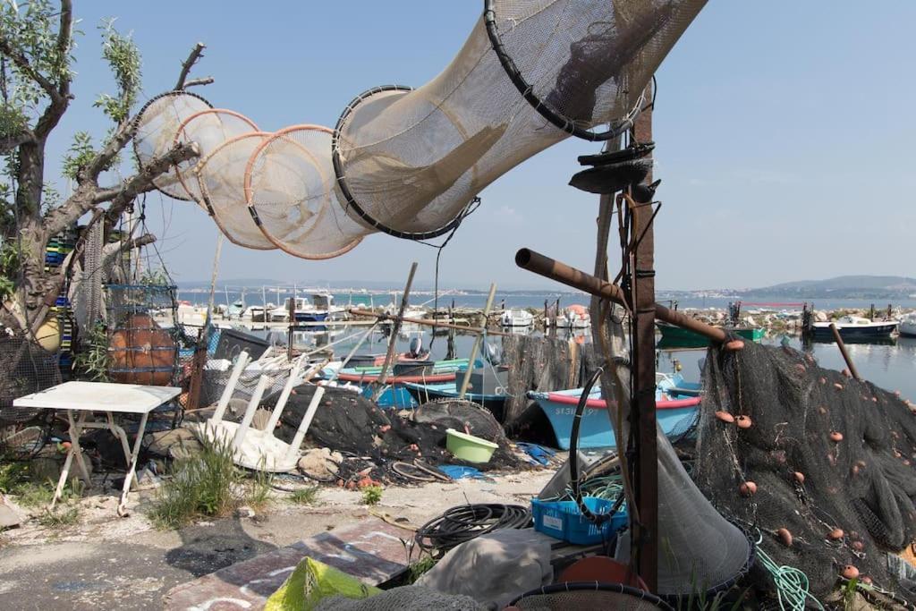 Jolie Maison De Pecheur - La Pointe Courte Sète Zewnętrze zdjęcie